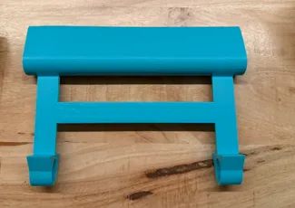 Foldable table handle