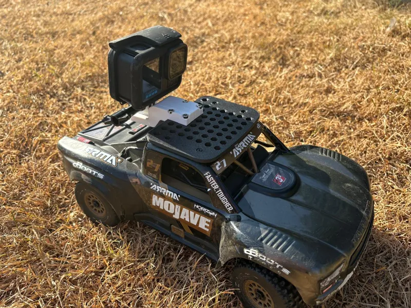 Arrma Mojave Grom hybrid gopro mount 
