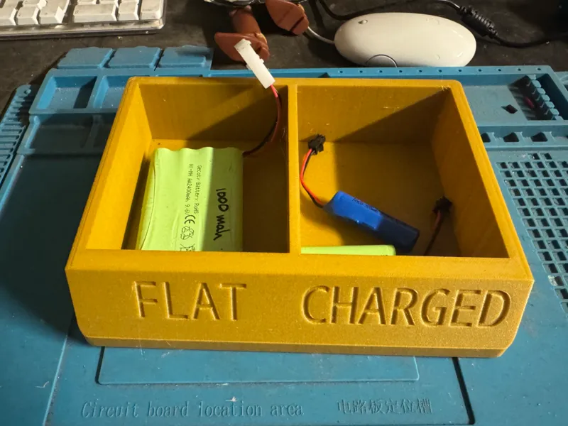 RC Rechargable Battery Box
