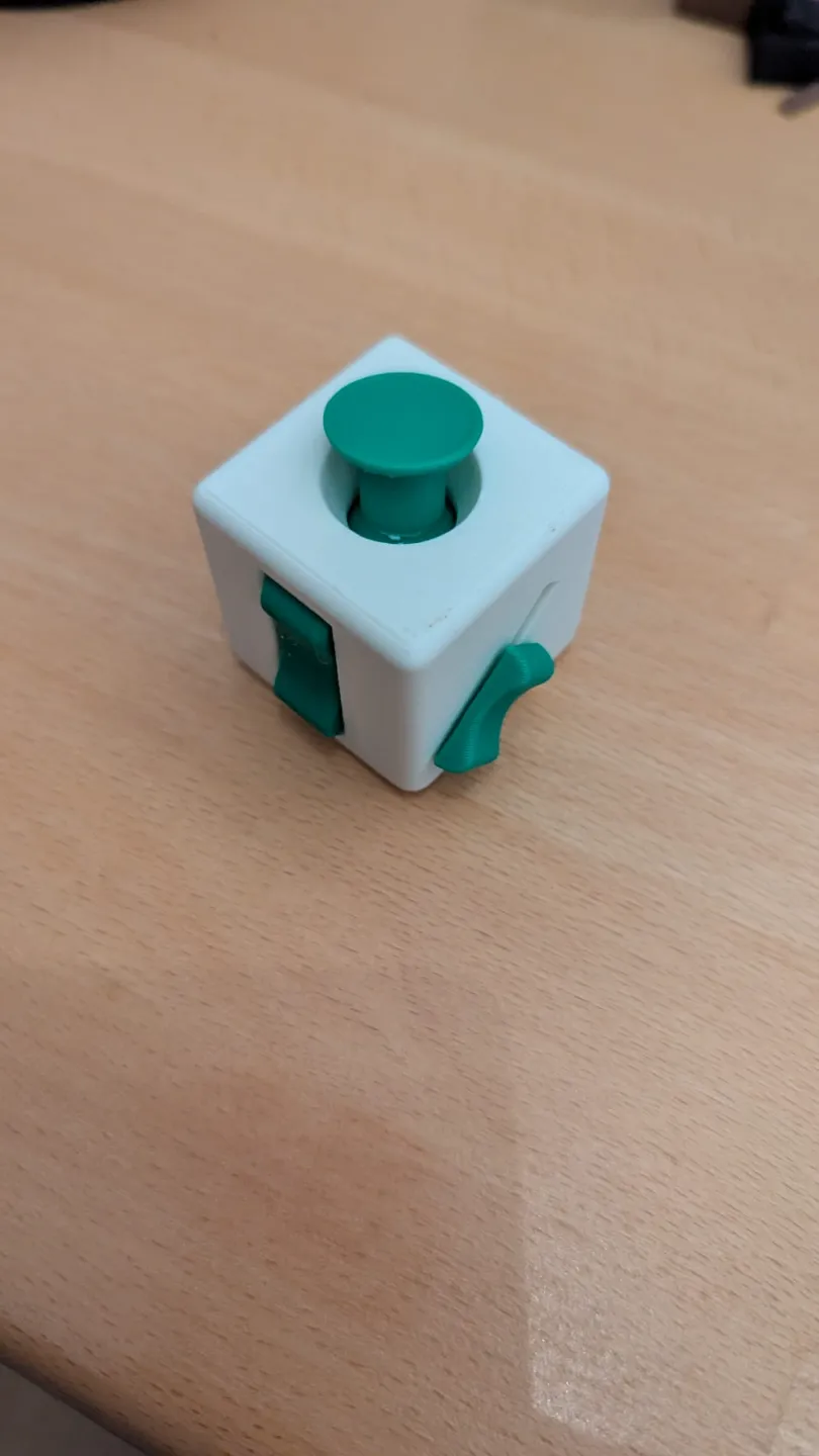Fidget Cube || 5 in 1 Toy view 4