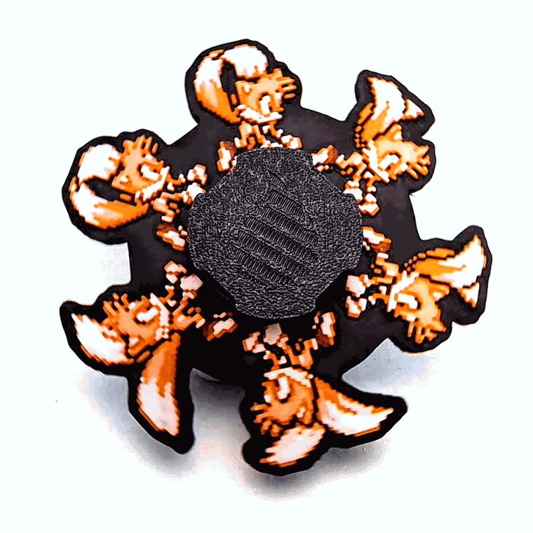 Tails Zoetrope Spinner (READ DESCRIPTION)