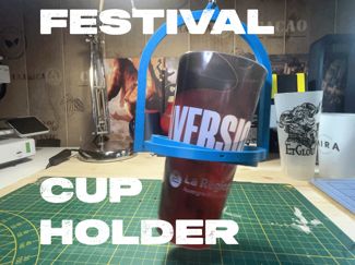 Gyroscopic Festival Cup Holder-Hands-Free !