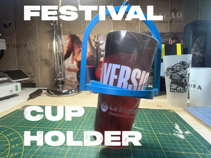 Gyroscopic Festival Cup Holder-Hands-Free !