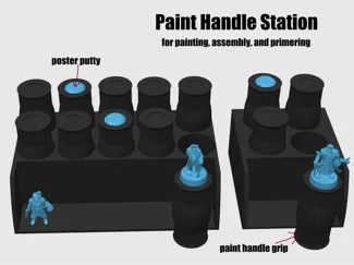 Paint Handle Station