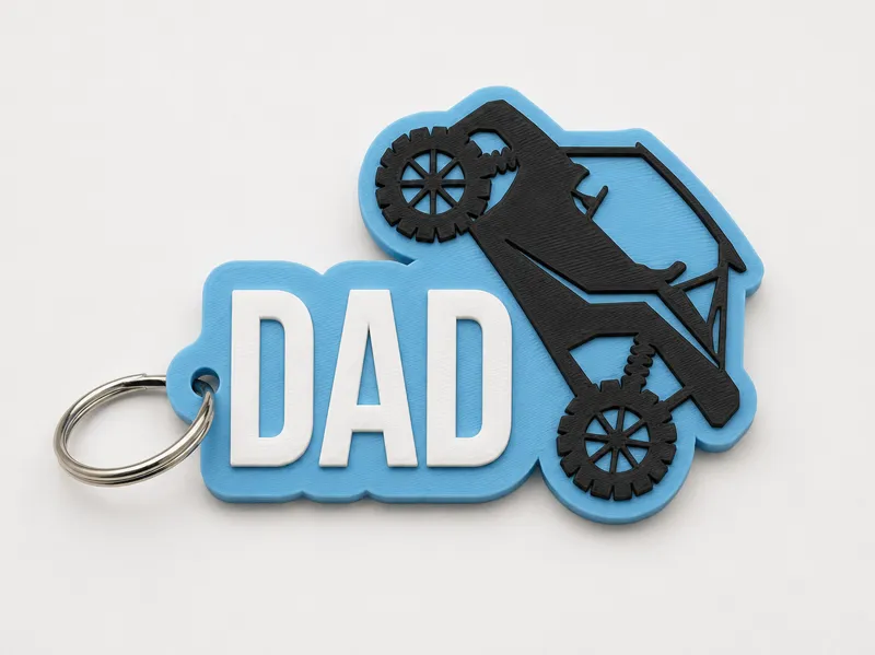 Dad's off-road name tag