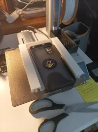 Support téléphone sous le bureau — photo 3
