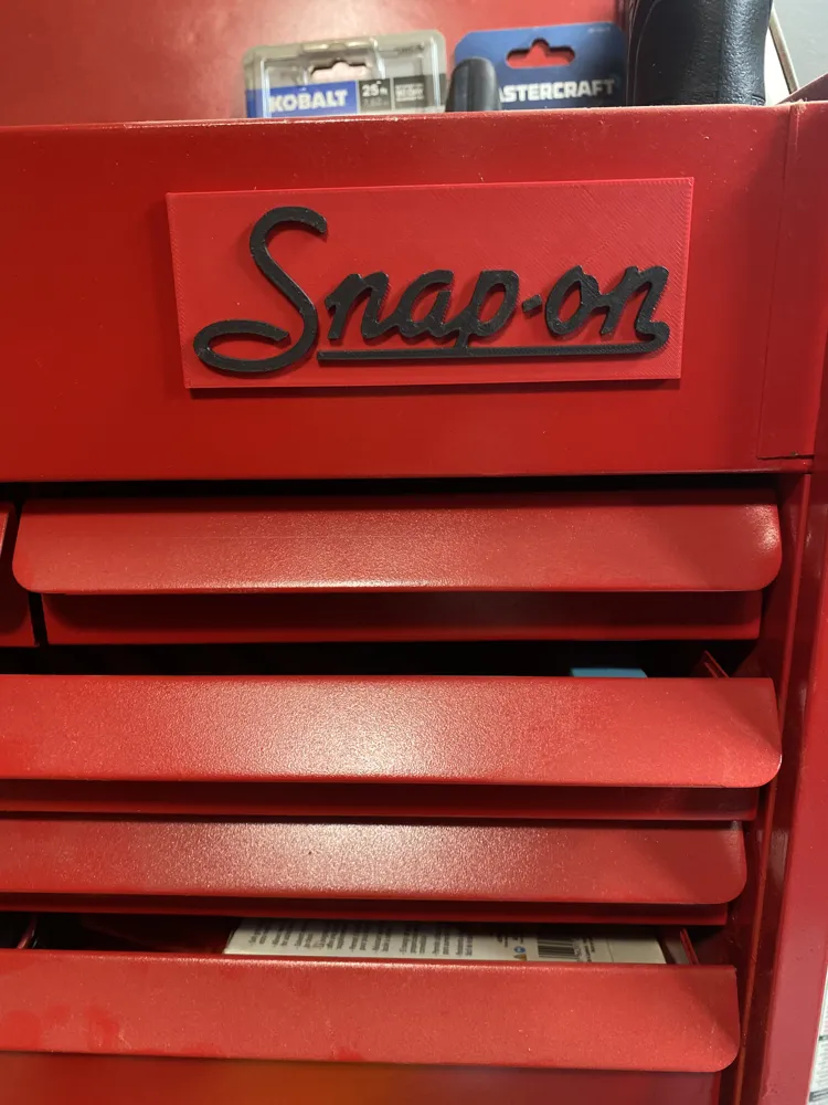 vintage snap on tools toolbox badges by Eric36 MakerWorld: Download ...