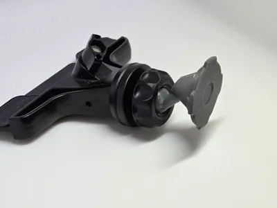 Quad Lock to ball joint (Scosche 15mm) adaptor