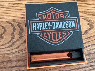 Harley Davidson Cigarette/Joint Box