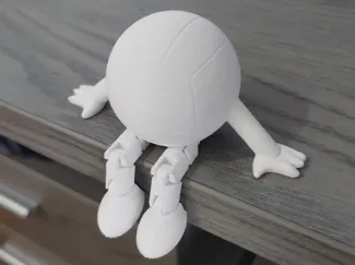 Volleyball Buddy – Articulated Mini Figure