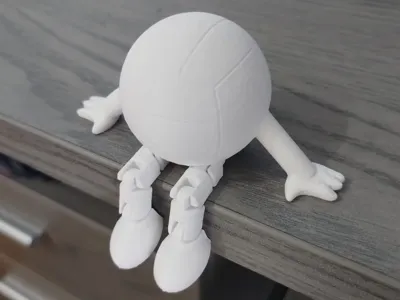 Volleyball Buddy – Articulated Mini Figure
