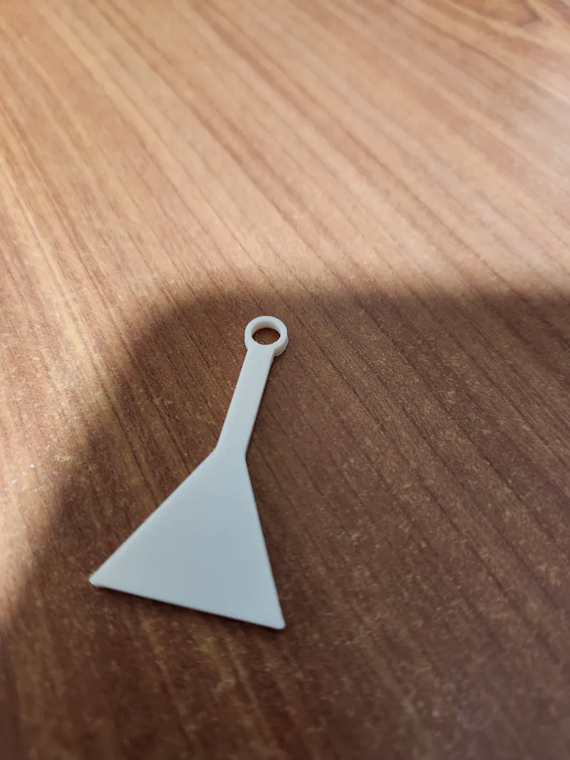 Triangle Keychain
