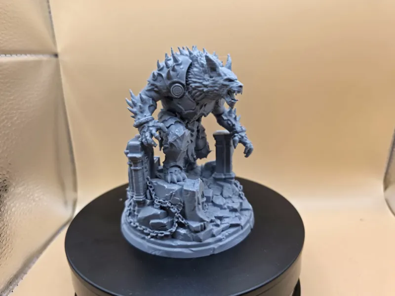 The Cursed Werewolf Titan