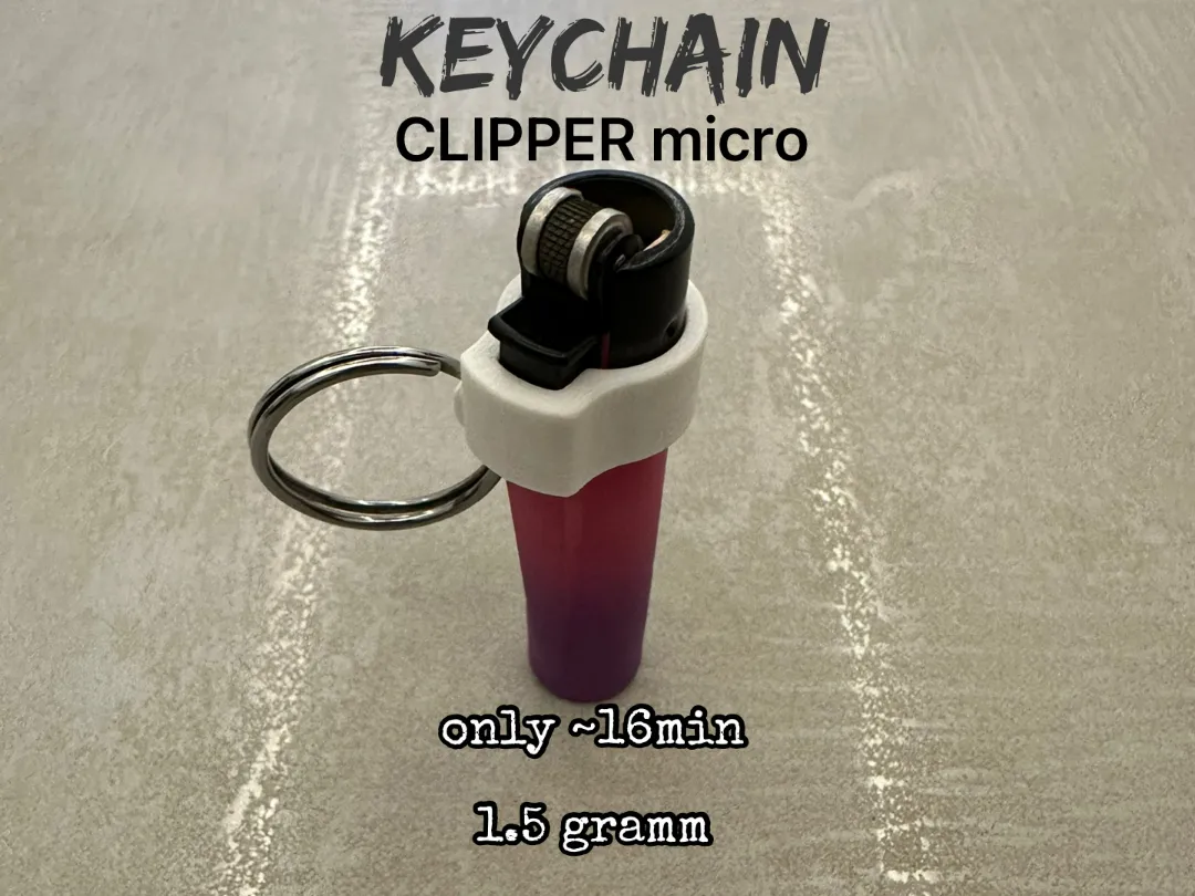 Keychain for Clipper micro - Free 3D Print Model - MakerWorld