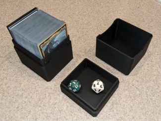 Deck Box Tower for MTG Commander