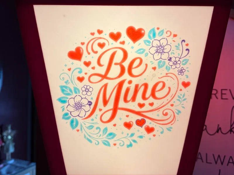Valentines Day Lamp Panels