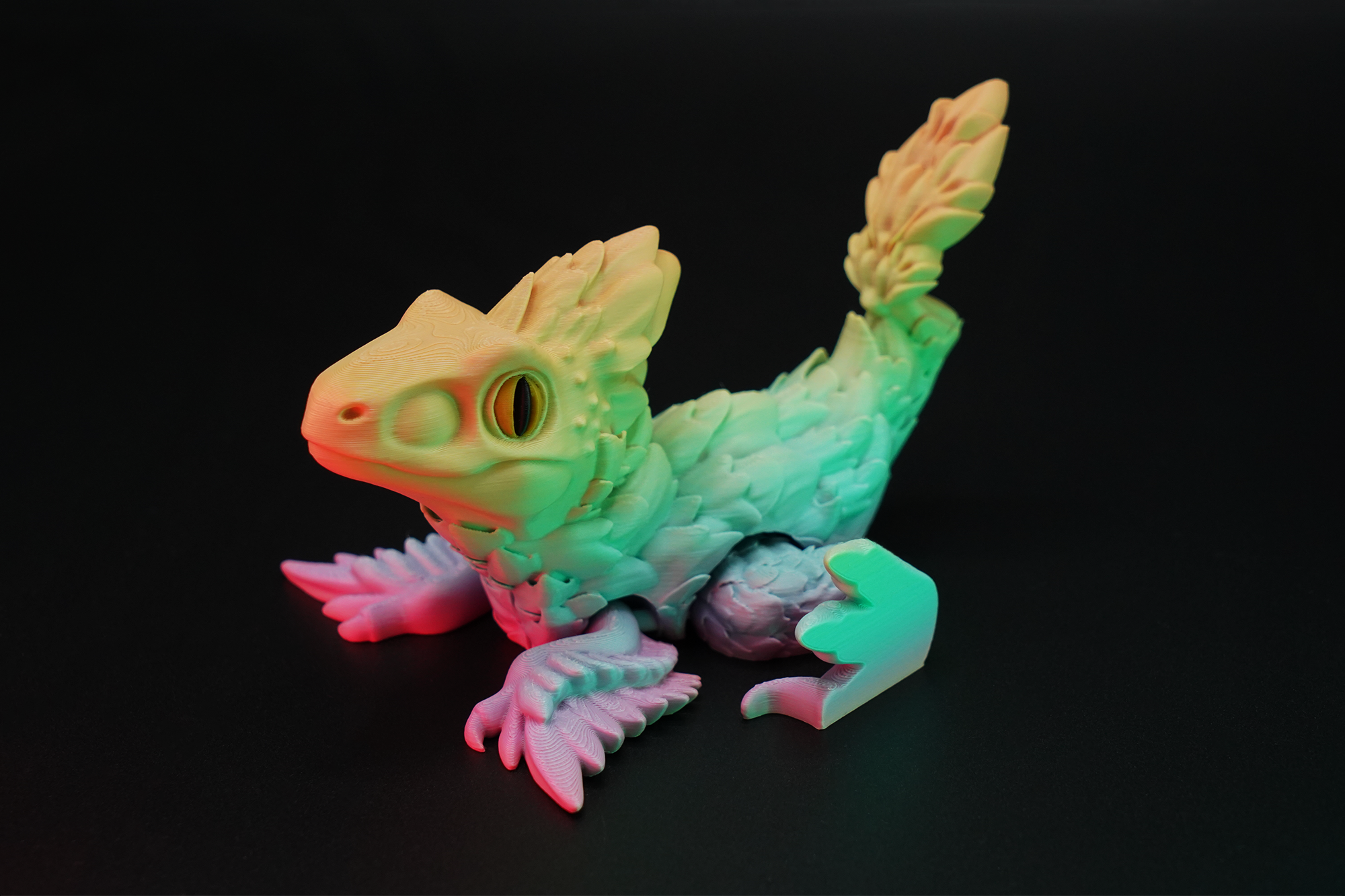 Miniatura 2 do modelo 3D Articulated Pyroraptor 