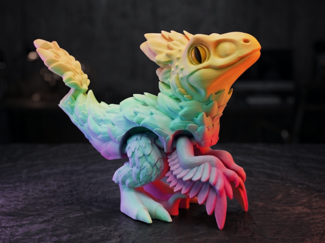 Articulated Pyroraptor 