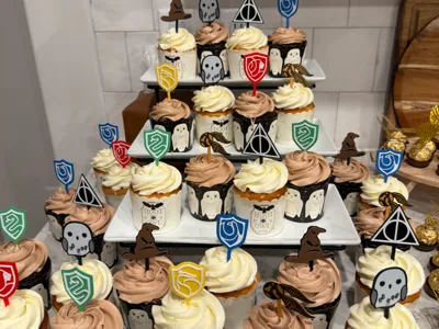 Cupcake Toppers - HP