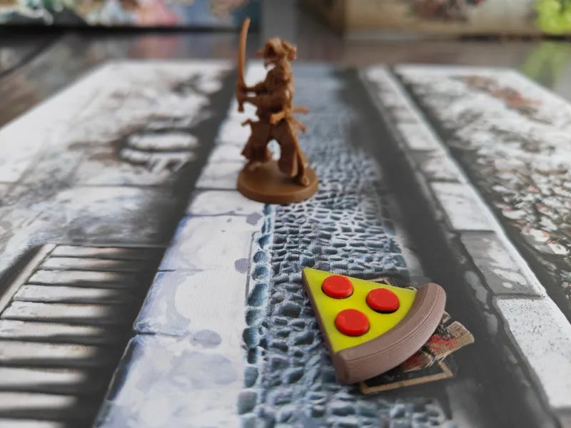 Pizza Tokens – Zombicide TimeCrash (TMNT)