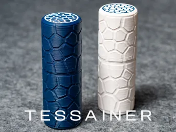 Caja o estuche: TESSAINER 30 Voronoi Q Tip Container — vista de referencia 3