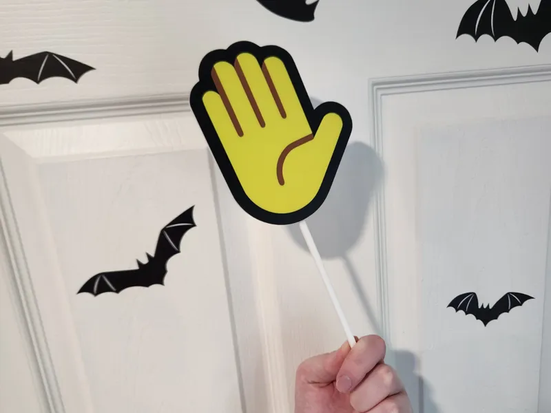 Emoji Hand Raise Stick