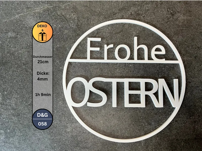 Kranz Frohe Ostern