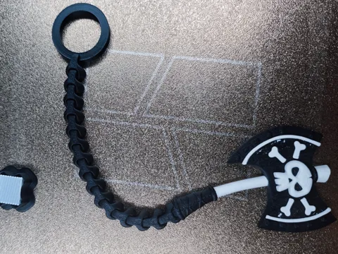 Objeto manipulable: Axe Fidget Spinner — referencia de MakerWorld