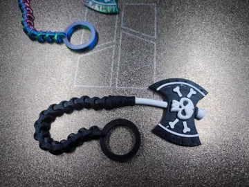 Objeto manipulable: Axe Fidget Spinner — vista de referencia 4