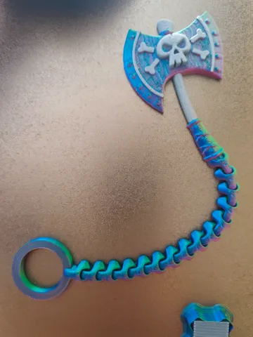 Objeto manipulable: Axe Fidget Spinner — vista de referencia 2
