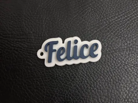 Felice name keychain