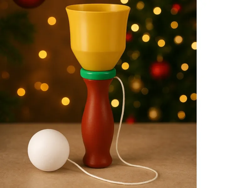 game ball in cup