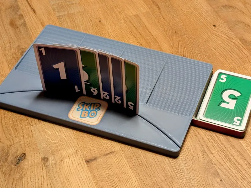 Skip-Bo Card Stand (for kids)