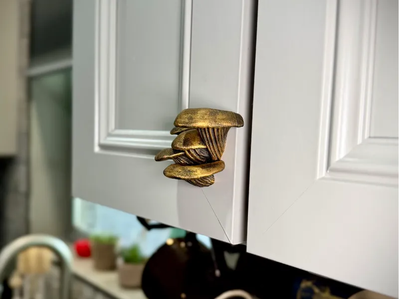 Oyster mushroom drawer pull (daily STL#9)