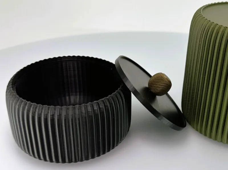 Ribbed design container size Small