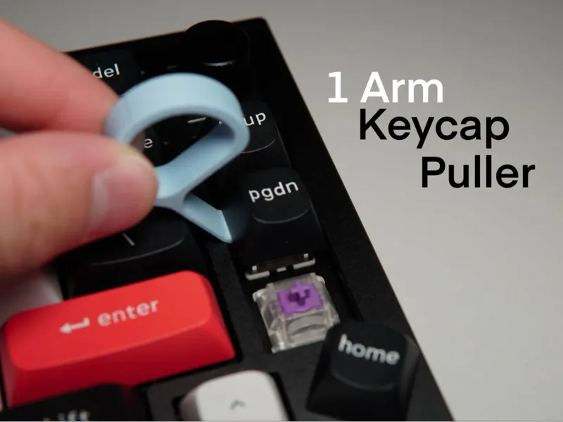 1 Arm Keycap Puller - Tight Spaces