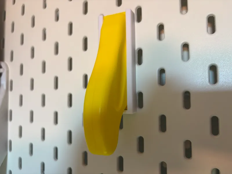 Skadis Halter für Handschleifgriff Gummi