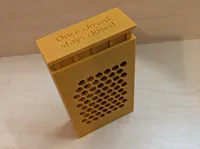 PLA 0.2mm layer, 2 walls, 15% infill