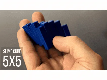 SolidSlime: solid fidget toy that flows like slime view 3