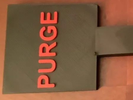 Purging spatule
