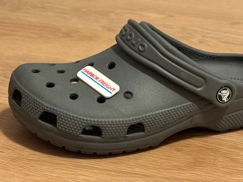 Harbor Freight Tools Croc Charm/Jibbet
