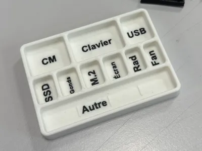 EN and FR Laptop Screw Organizer