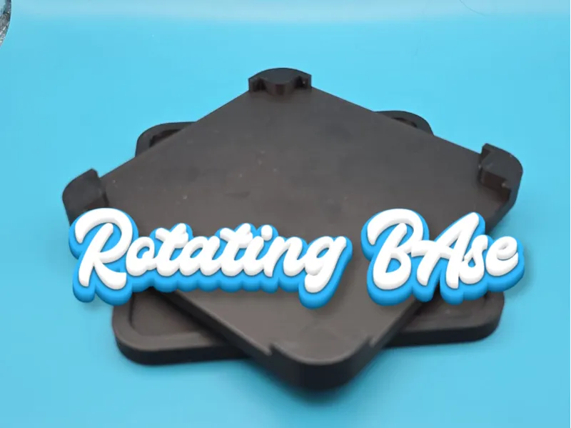 Rotating Base for Slab  Cube Storage