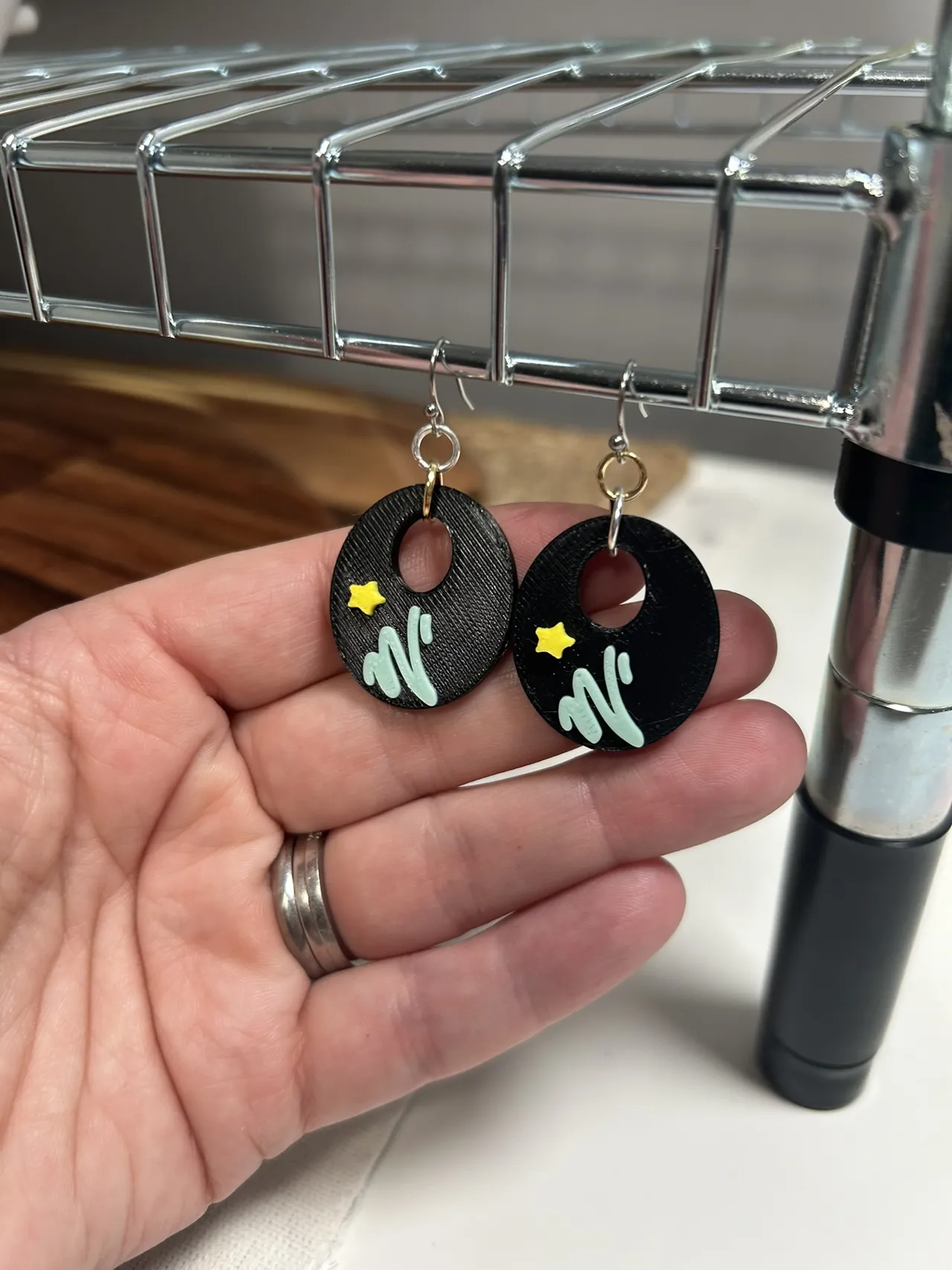 Retro 80's Earrings view 2