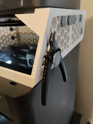Simple knob for hanging cutters on X3D-v3 Riser