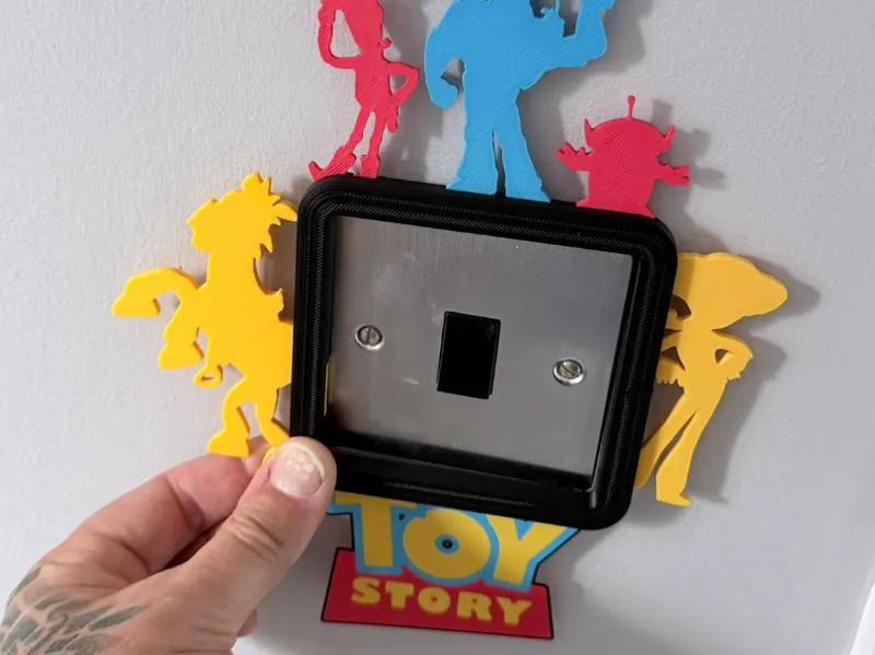 Toy Story Surround US Double switch 4 1/2 inch