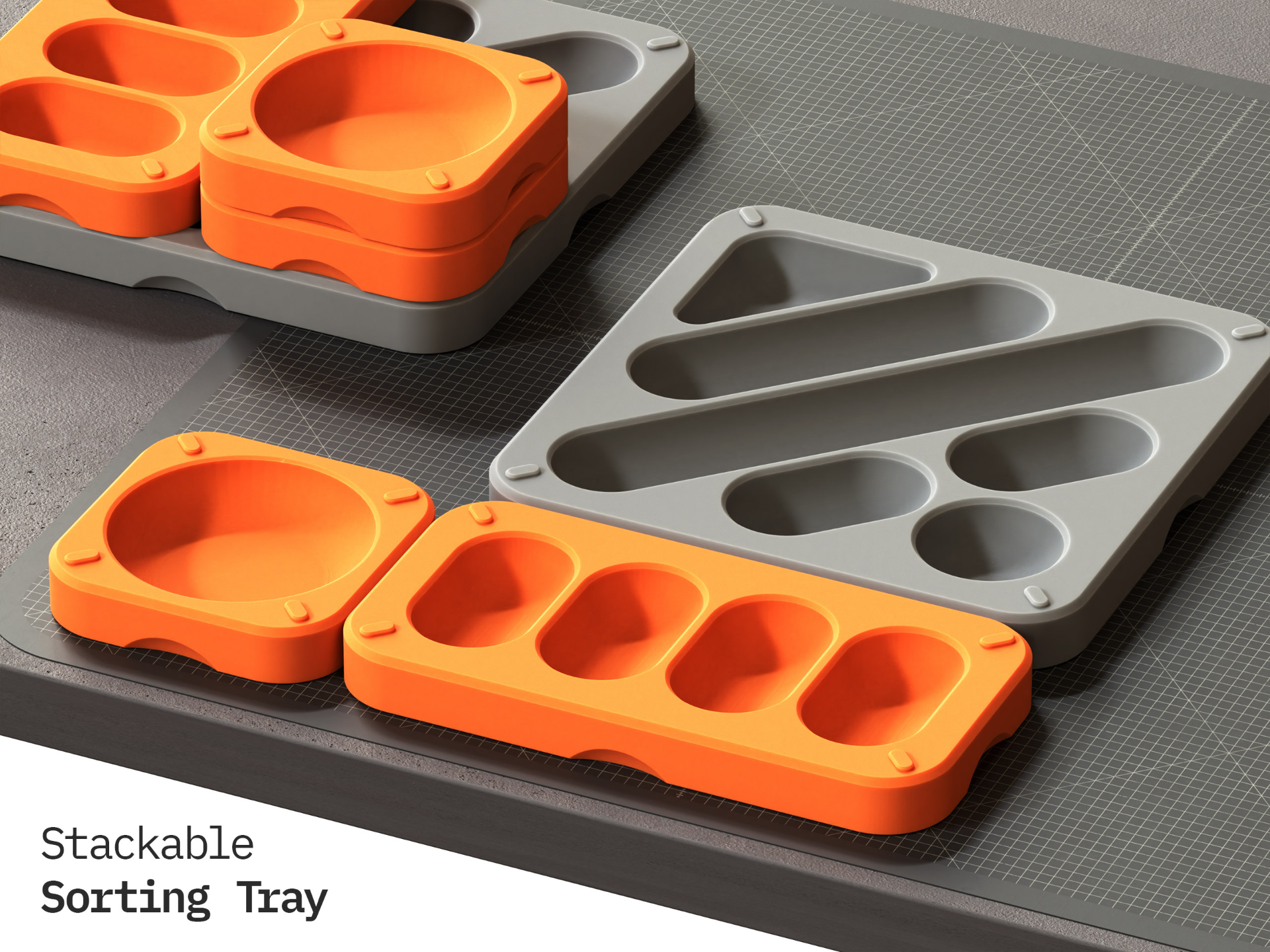 Stackable Sorting Tray