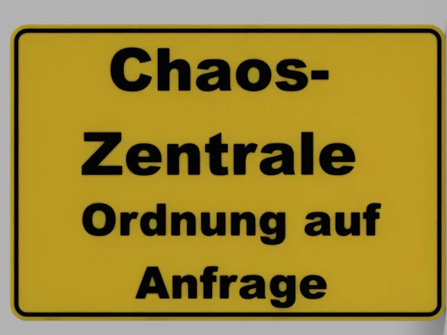 Schild Chaos Zentrale