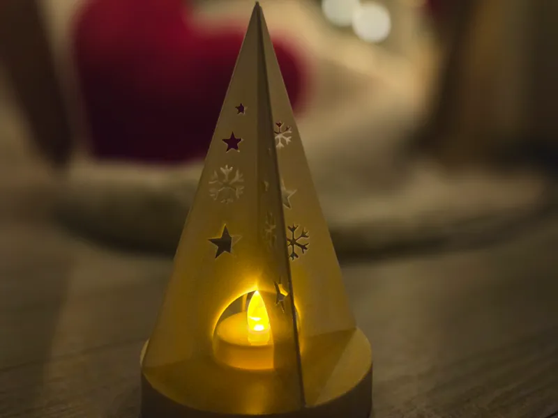 Christmas Tree Tealight Decor/Ornament