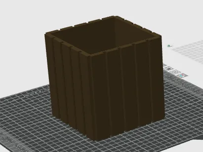 Tissue Box Cover Wide Wood